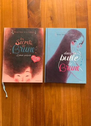 Lot de 2 BD – Les secrets de Brune & Dans la bulle de Brune – Bruna Vieira & Lu Cafaggi, condizioni: Ottime, €5.20, €6.16 include la Protezione acquisti