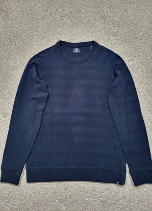 Sweat-shirt à col rond Dstrezzed | Bleu marine | Taille S, merk: Dstrezzed, staat: Heel goed, maat: S, € 20,00, € 21,70 inclusief Kopersbescherming