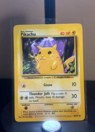 Pikachu (BS 58), merk: Pokémon, staat: Nieuw zonder prijskaartje, € 10,00, € 11,20 inclusief Kopersbescherming