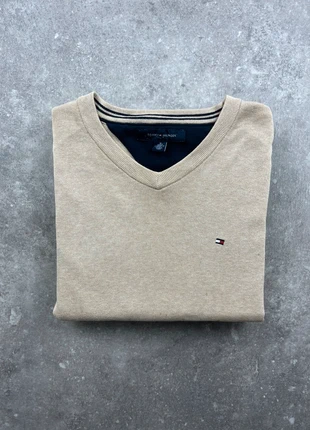 Pull Col V Tommy Hilfiger Beige M Homme, marke: Tommy Hilfiger, zustand: Zufriedenstellend, größe: M, 9,00 €, 10,15 € beinhaltet Vinted-Käuferschutz Pro