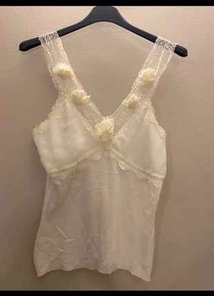 Top vintage taglia S in Viscosa, marque: Top Vintage, état: Très bon état, taille: S / 36 / 8, 10,00 €, 11,20 € Protection acheteurs incluse