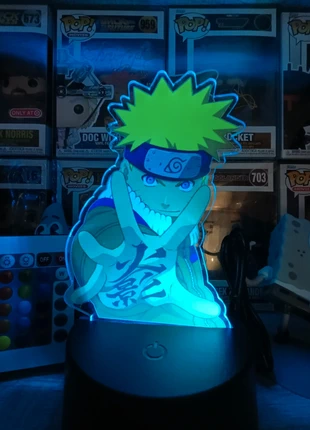 Très joli lampe multicolore veilleuse led Manga Naruto, brand: Naruto, condizioni: Ottime, €10.00, €11.20 include la Protezione acquisti