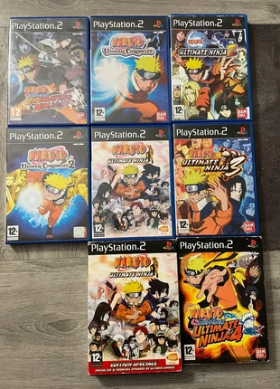 Lot de 8 jeux Naruto sur PlayStation 2, condition: Good, €80.00, €84.70 includes Buyer Protection