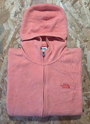 Veste polaire full-zip à capuche The North Face Polartec | couleur rose saumon | taille XL femme, brand: The North Face, condition: Very good, size: XL / 42 / 14, €39.00, €41.65 includes Buyer Protection