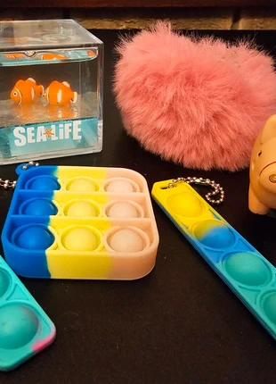 Fidget sensory toys and keyrings a good stocking filler, condition: Good, size: One size, £1.00, £1.38 includes Buyer Protection