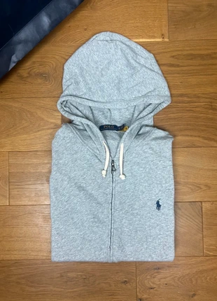Pull à capuche zip polo Ralph Lauren homme | taille XL | gris logo bleu, marque: Ralph Lauren, état: Très bon état, taille: XL, 49,90 €, 53,10 € Protection acheteurs incluse