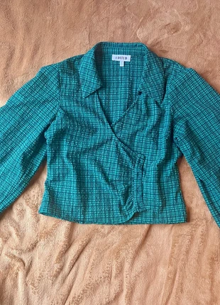 Edited: Green checked feminine blouse, marque: Edited, état: Très bon état, taille: M / 38 / 10, 6,50 €, 7,53 € Protection acheteurs incluse