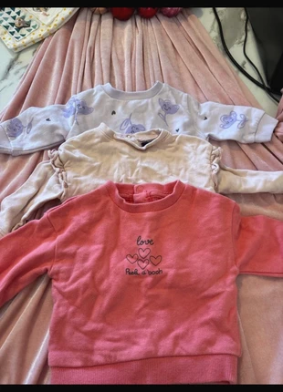 Lot sweets, brand: Kiabi, condition: Very good, size: 1-3 months / 56 cm, €4.00, €4.90 includes Buyer Protection