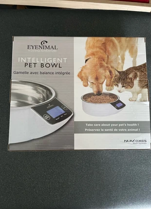 Gamelle avec balance intégrée pour animaux, marque: eyenimal, état: Neuf avec étiquette, 5,00 €, 5,95 € Protection acheteurs incluse