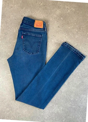 Jean Levi's Femme 505 Straight XS - 34FR coupe droite Denim bleu patch brodé, brand: Levi's, condizioni: Ottime, taglia: XS / IT 38 / EU 34, €23.50, €25.38 include la Protezione acquisti