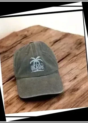 🧢 Neuve Jolie Casquette Grise Vintage Beach Ajustable Unisexe Promo 😃lb, marca: 🧢 NEUVE JOLIE CASQUETTE GRISE, estado: Muito bom, tamanho: Tamanho único, €12.99, €14.34 inclui Proteção do Comprador Pro