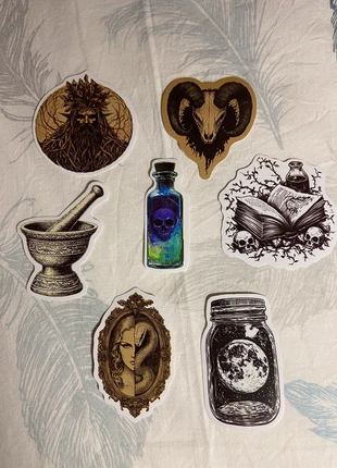 Witchy spooky sticker pack, merk: Stickers, staat: Nieuw met prijskaartje, € 1,00, € 1,75 inclusief Kopersbescherming