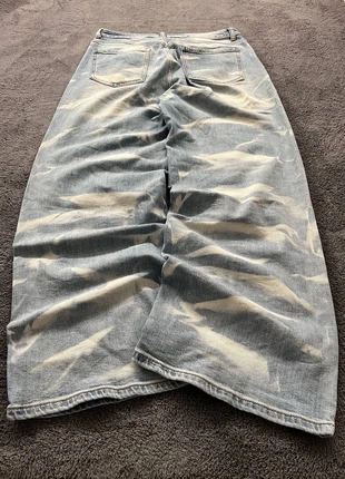 Denim Cracked Washed Super Baggy Fit Jeans Vintage 90s/2000s Y2K Streetwear Style, marque: Japan Style, état: Très bon état, taille: M, 34,99 €, 37,44 € Protection acheteurs incluse