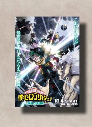 My hero academia poster A3, brand: My Hero Academia, condition: New without tags, €10.00, €11.20 includes Buyer Protection