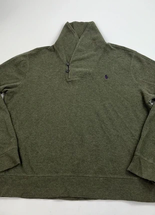 Ralph Lauren Men’s Olive Green Cotton Sweater with Embroidered Logo, marca: Ralph Lauren, estado: Muy bueno, tamaño: L, 1,00 €, 1,75 € Protección al comprador incluida