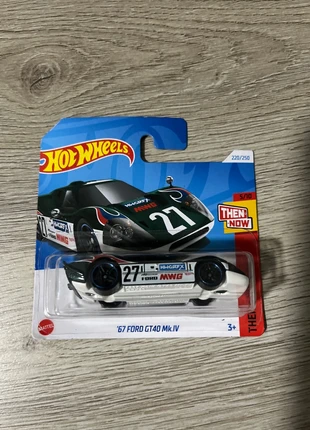 Hot Wheels Ford GT40 mk iv groen, merk: Hot Wheels, staat: Nieuw met prijskaartje, maat: Prematuur, tot 44 cm, € 2,20, € 3,01 inclusief Kopersbescherming