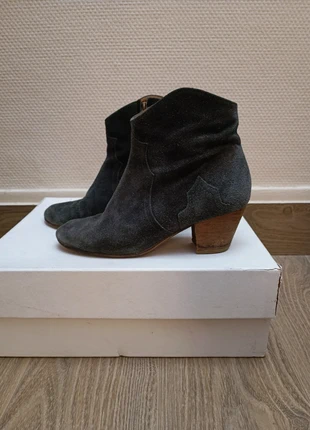 Bottines Isabel Marant cuir véritable / Taille 36 femmes / Noir et cuir, marque: Isabel Marant, état: Très bon état, taille: 36, 89,00 €, 94,15 € Protection acheteurs incluse
