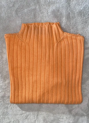 Pull Tommy Hilfiger femme | Orange | Col cheminée | Taille L | torsadé - PTH0022, brand: Tommy Hilfiger, condition: Very good, size: L / 40 / 12, €8.90, €10.05 includes Buyer Protection
