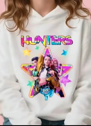 Sudadera huntrix-Talla 8 (130)-NUEVA, marque: Huntrix, état: Neuf avec étiquette, taille: 8 ans / 128 cm, 20,00 €, 21,70 € Protection acheteurs incluse