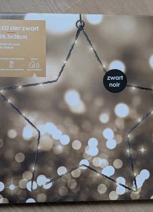 HEMA Led kerstster 28 cm, marca: Hema, estado: Novo sem etiquetas, €7.00, €8.05 inclui Proteção do Comprador