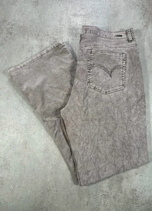 Pantalon Vintage En Velours Côtelé / Corduroy Gloria Vandersilt gris clair taille 16, brand: Vintage Dressing, condizioni: Ottime, taglia: XXXL / IT 50 / EU 46, €10.00, €11.20 include la Protezione acquisti Pro