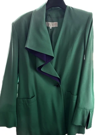 giacca verde Dadoscorza, brand: dadoscorza, condizioni: Nuovo con cartellino, taglia: M / IT 42 / EU 38, €30.00, €32.20 include la Protezione acquisti