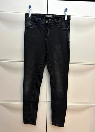 Jean noir taille 40 – coupe skinny, effet délavé élégant, super confortable, marque: Denim Co, état: Très bon état, taille: L / 40 / 12, 13,00 €, 14,35 € Protection acheteurs incluse