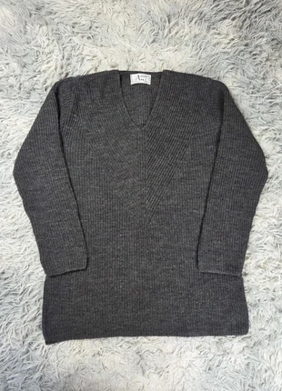Pull vintage Créations AM Paris col V laine anthracite made in France années 90, marque: Vintage Dressing, état: Très bon état, taille: L, 10,00 €, 11,20 € Protection acheteurs (Pro) incluse