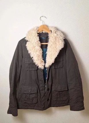 Blouson en coton Zadig & Voltaire avec col fourrure amovible taille S couleur noir, marke: Zadig & Voltaire, zustand: Sehr gut, größe: S / 36 / 8, 65,00 €, 68,95 € inklusive Vinted-Käuferschutz