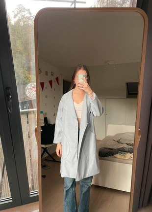 Manteau long neuf léger bleu pastel, marque: Pastel, état: Neuf sans étiquette, taille: S / 36 / 8, 10,00 €, 11,20 € Protection acheteurs incluse