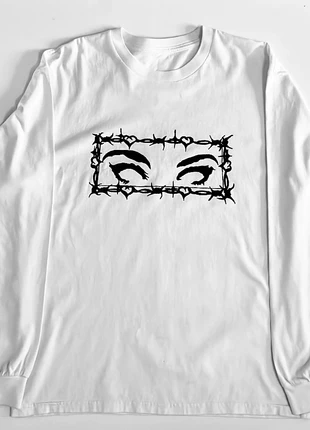Long sleeve Cybersigilism white tee, brand: verblee, condition: Very good, size: L, £35.00, £37.45 includes Buyer Protection