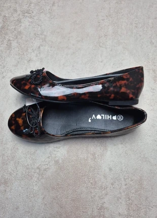 Ballerines femme PHILOV verni effet écaille marron 36 neuves élégantes chic classiques, marque: Philov, état: Neuf avec étiquette, taille: 36, 8,00 €, 9,10 € Protection acheteurs incluse