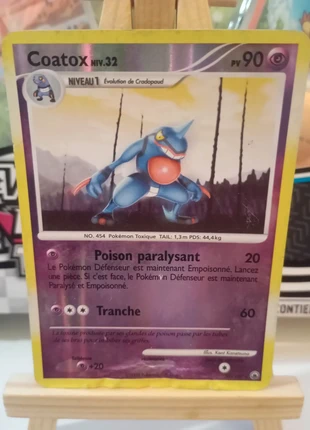 Carte Pokemon Coatox Reverse – 31/100 – Played / Poor, brand: Pokémon, condition: Satisfactory, €1.49, €2.26 includes Buyer Protection