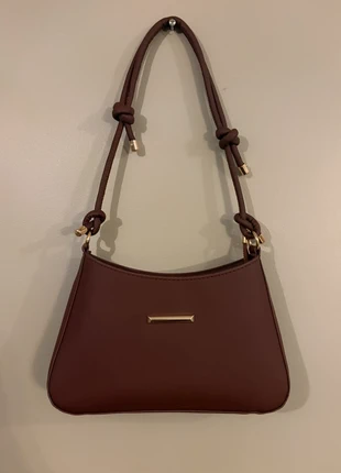 Sac épaule marron élégant – format baguette – quasi neuf, porté 1 fois, marca: Tendance, estado: Novo sem etiquetas, €15.00, €16.45 inclui Proteção do Comprador