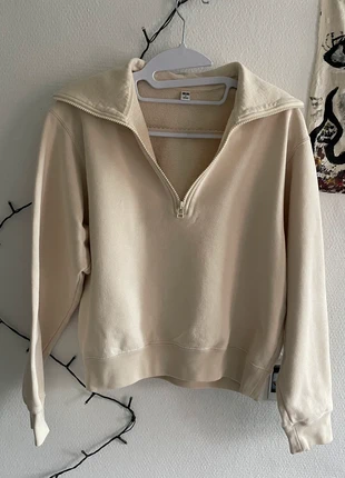 Beige Uniqlo Half-zip Sweater, marque: Uniqlo, état: Très bon état, taille: S / 36 / 8, 10,00 €, 11,20 € Protection acheteurs incluse