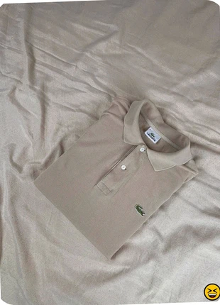 polo lacoste manches courtes pour homme taille M beige, brand: Lacoste, condizioni: Ottime, taglia: M, €25.00, €26.95 include la Protezione acquisti