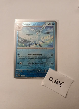 Carte pokemon givrali reverse 025/131, marke: Pokémon, zustand: Sehr gut, 1,00 €, 1,75 € inklusive Vinted-Käuferschutz