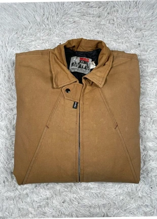 Manteau long de travail canadien Workwear marron | Taille : L, brand: WORKWEAR, condition: Good, size: L, €43.90, €46.80 includes Buyer Protection