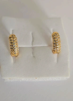 Petites créoles en acier inoxydable doré, boucles d’oreilles femmes, marca: novaor, estado: Muito bom, €8.75, €9.89 inclui Proteção do Comprador Pro