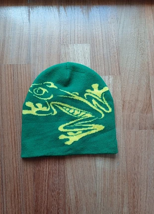 Beanie Frog, brand: y2k, condizioni: Ottime, taglia: Taglia unica, €10.00, €11.20 include la Protezione acquisti