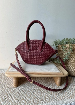 👜 Superbe sac bordeaux tressé – Balaboosté Paris – Neuf, marque: Bala Boosté, état: Neuf sans étiquette, 20,00 €, 21,70 € Protection acheteurs incluse