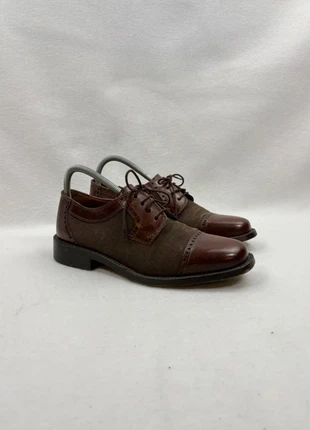 Chaussures Harvey & Co Oxford vintage cuir et toile marron – T40 homme, marke: Vintage Dressing, zustand: Sehr gut, größe: 40, 39,90 €, 42,60 € beinhaltet Vinted-Käuferschutz Pro