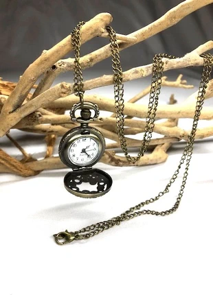 Pocket watch with working clock, condizioni: Nuovo senza cartellino, taglia: Taglia unica, €9.95, €11.15 include la Protezione acquisti
