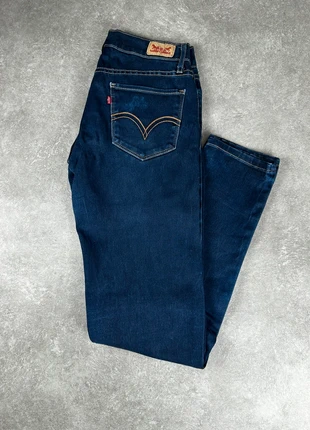 Levi’s 524 Skinny – Jean Femme Bleu Foncé – Coupe Droite Y2K Straight Vintage Taille Haute, marca: Levi's, estado: Muy bueno, tamaño: S / 36 / 8, 10,00 €, 11,20 € Protección al comprador incluida