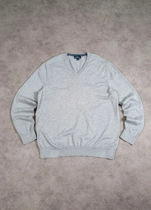 Brooks Brothers pull col V gris coton L, marque: Brooks Brothers, état: Très bon état, taille: L, 33,24 €, 35,60 € Protection acheteurs incluse