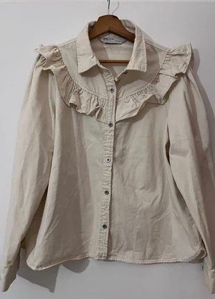 Blouse crème - Primark - Taille 44, marque: Primark, état: Très bon état, taille: XXL / 44 / 16, 12,00 €, 13,30 € Protection acheteurs incluse