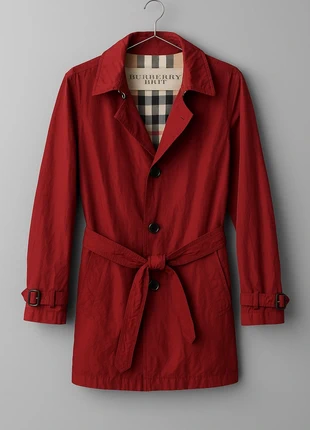 Trench Burberry Brit femme Taille M – vintage – rouge bordeaux, brand: Burberry, condition: Very good, size: M / 38 / 10, €80.00, €84.70 includes Buyer Protection