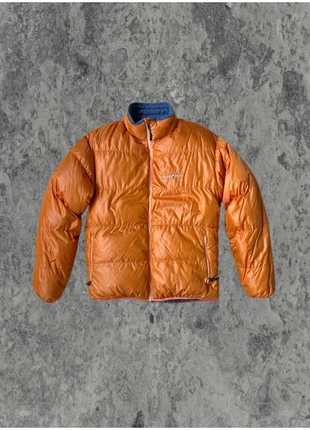 Montbell Doudoune orange homme M duvet 90% d’oie nylon zip poches légère outdoor chaude, brand: Montbell, condition: Very good, size: M, €89.00, €94.15 includes Buyer Protection