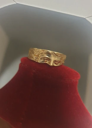 Bague chevalière demi visage Vénus style antique, marque: Venus, état: Neuf sans étiquette, taille: Ajustable, 7,45 €, 8,52 € Protection acheteurs incluse