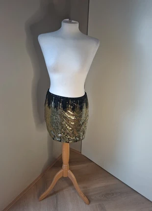 Glitter rokje, état: Très bon état, taille: M / 38 / 10, 1,00 €, 1,75 € Protection acheteurs incluse